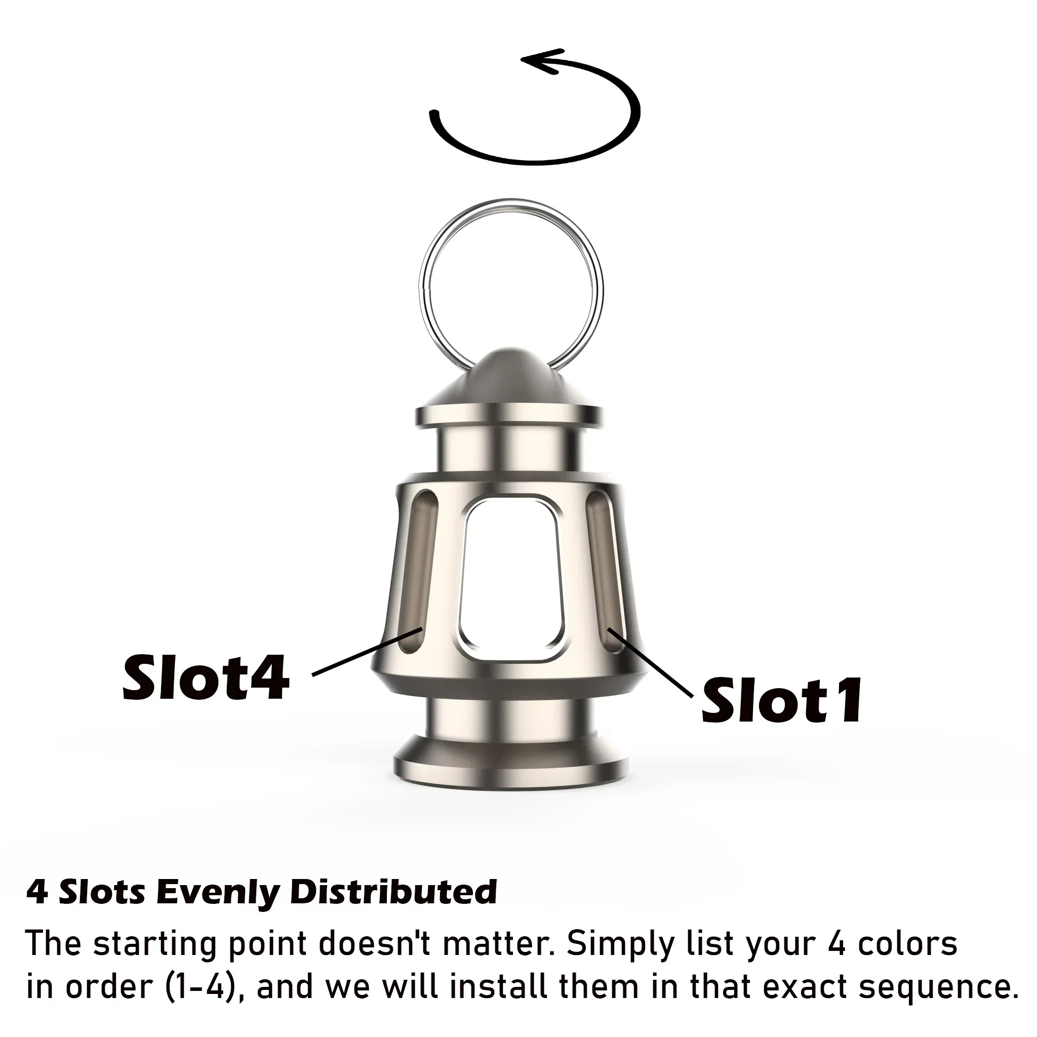 Titanium Lantern Glow Fob Mini - Image 5
